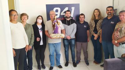 Campo Aberto FM recebeu a visita de SantÂ´Ana 